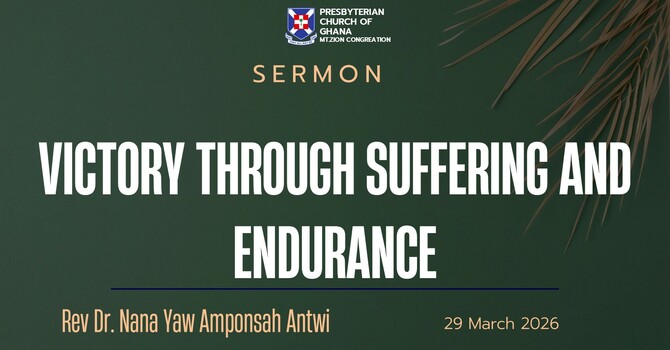 Victory Through Suffering And Endurance