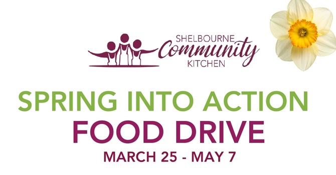 Spring into Action Food Drive- March 25 - May 7 image