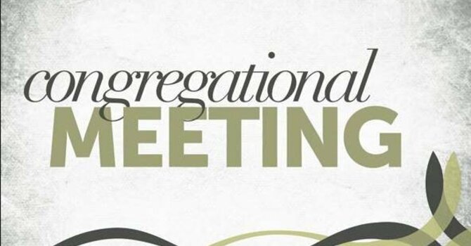 Congregational Meeting
