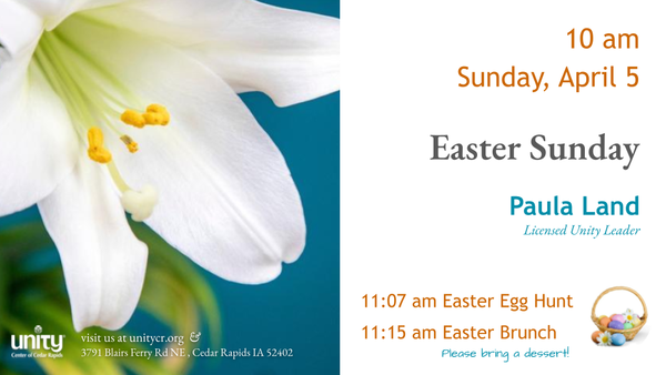 Easter Sunday Service, Egg Hunt, & Brunch
