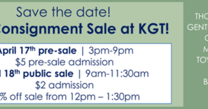 Kids Consignment Sale