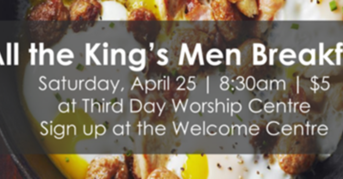 All the King's Men Breakfast