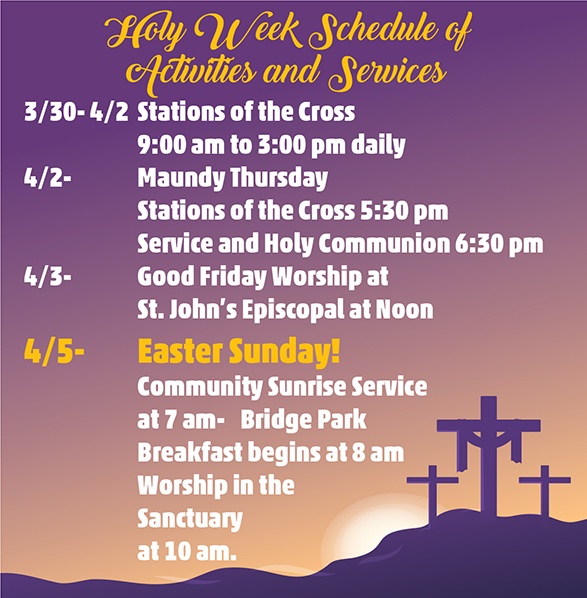 Holy Week 2026 | First United Methodist Church