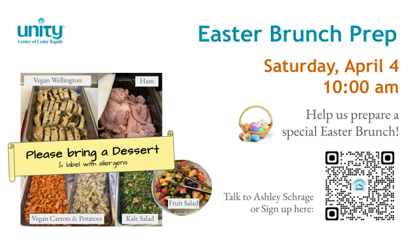 April 4 - Easter Brunch Prep