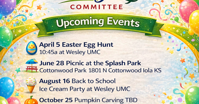 2026 Event Calendar image