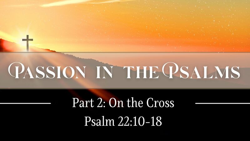 PASSION IN THE PSALMS