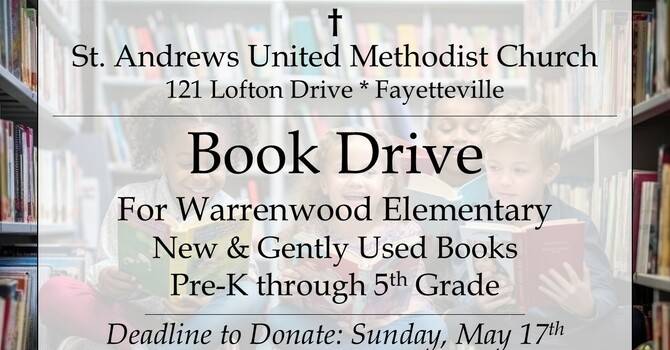 Book Drive for Warrenwood Elementary