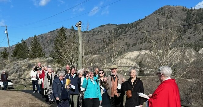 Palm Sunday at Monte Creek