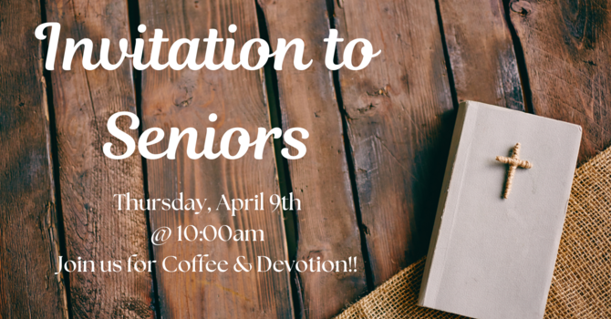 Invitation to Seniors