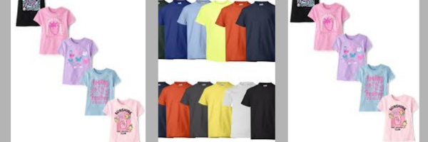 T-shirts for the Children's Back-to-School Clothing Drive