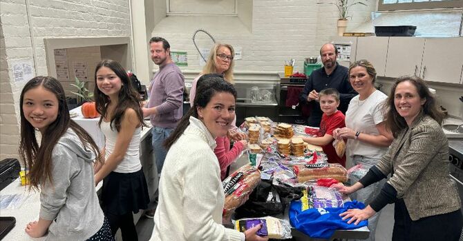 Sandwich Making for St. Lukes