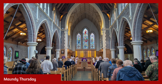 Maundy Thursday Eucharist - April 2, 2026 image