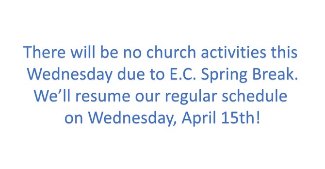 Wednesday Evening Supper