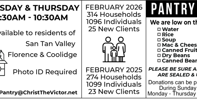  Food Pantry Ministry Update: Growing Needs & How You Can Help  image