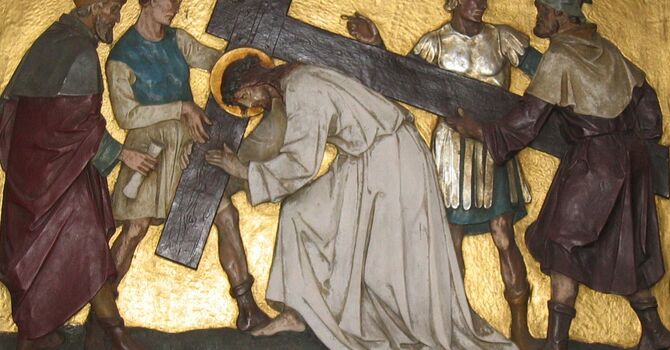 Jesus Choses To Go to the Cross