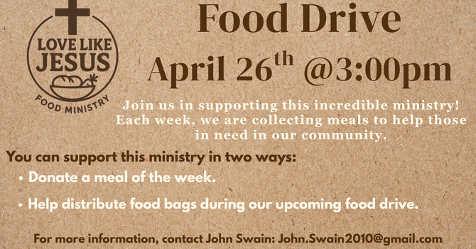 Drive-Thru Food Drive