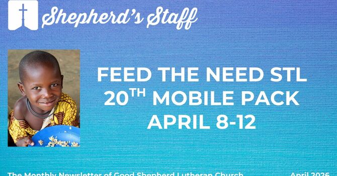 Shepherd's Staff Newsletter April 2026 image