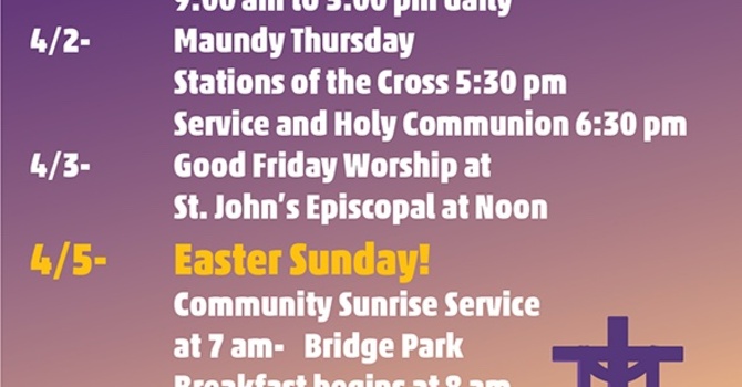 Holy Week 2026 image