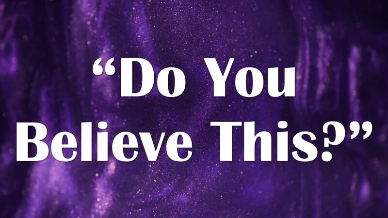 “Do You Believe This?”