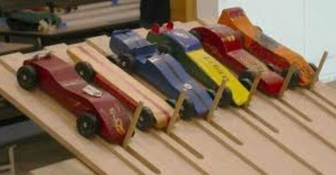 Pinewood Derby Car Race