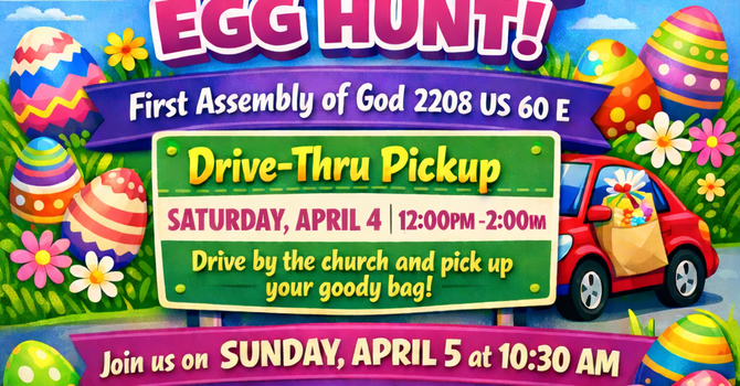 Due to Weather- Easter Egg Hunt Drive - Thru