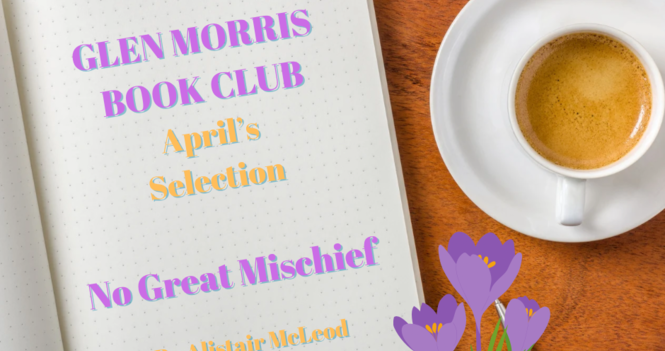 Glen Morris Book Club: April Selection
