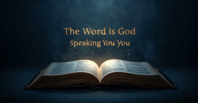 The Word Is God Speaking to You image