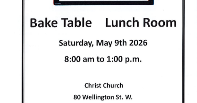 Christ Church Yard Sale