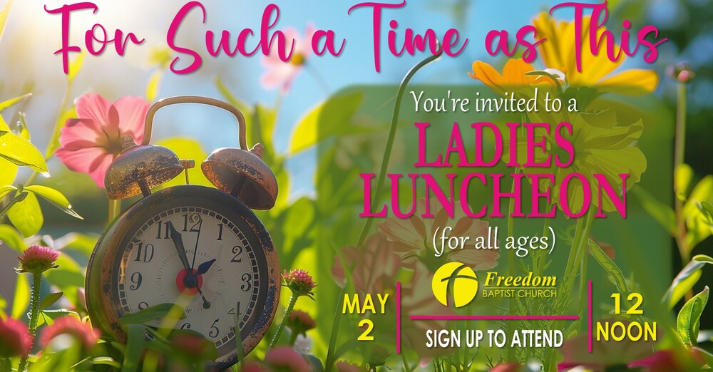 For Such a Time as This