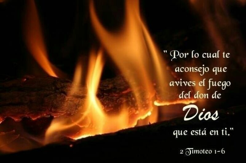 AVIVANDO EL FUEGO DEL DON DE DIOS 
