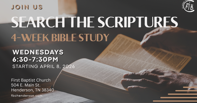 Search the Scriptures