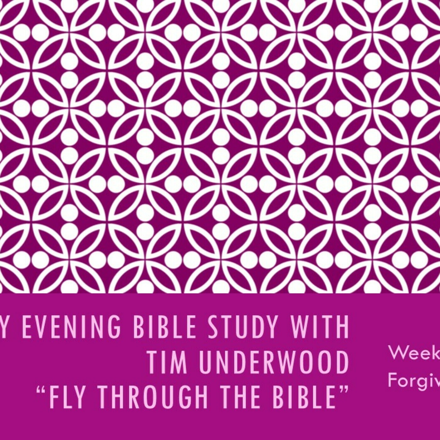 Wednesday Evening Bible Study "FTTB"