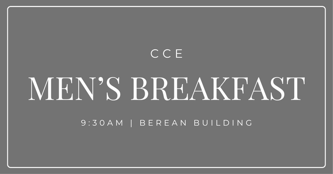 Men's Breakfast