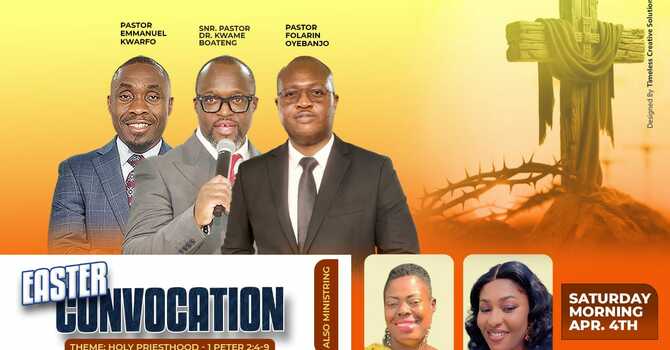 Easter Convocation 2026-Saturday Morning