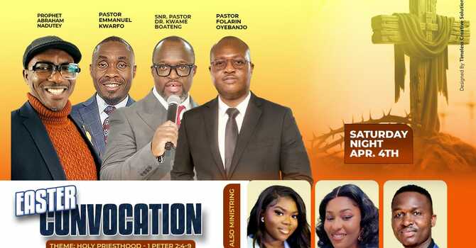 Easter Convocation 2026-Saturday Evening