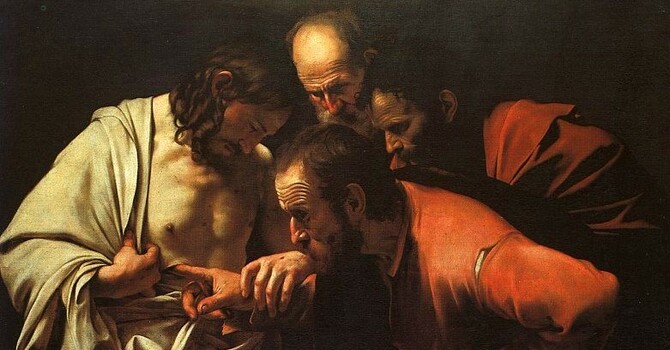 JESUS IS RISEN LEAVING AN EMPTY TOMB image