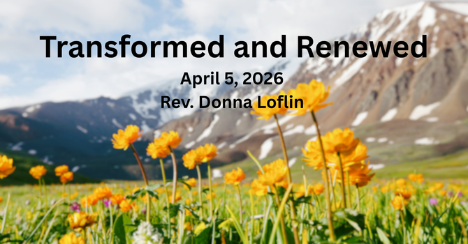 Transformed and Renewed