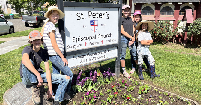 Clean up at St. Peters image