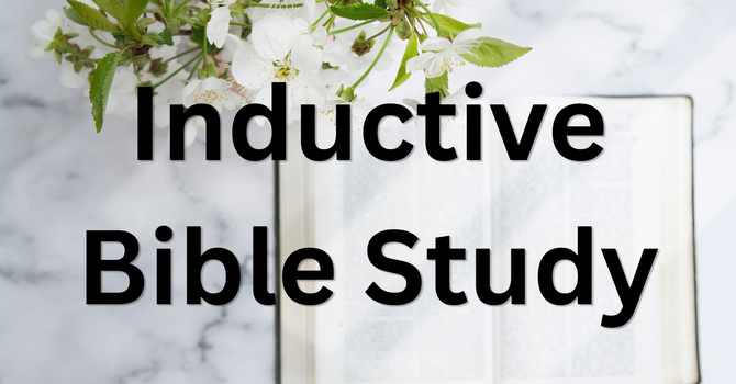 Inductive Bible Study