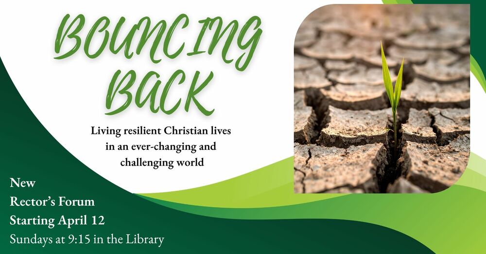 Rector's Forum: Bouncing Back