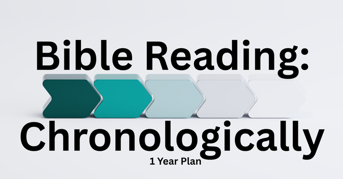 1 Year Chronological Bible Reading Plan