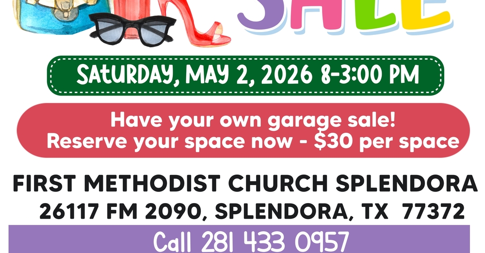 Spring Parking Lot Sale!