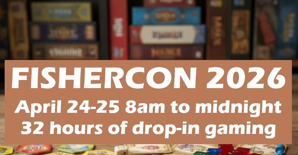 Impact Small Group @ FISHERCON Board Game Weekend