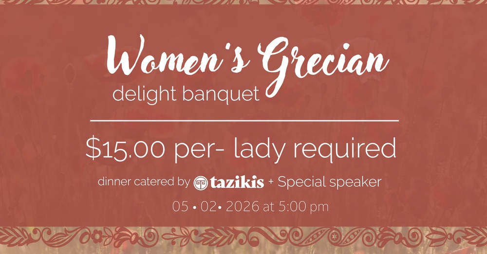 Ladies' Grecian Delight Banquet
