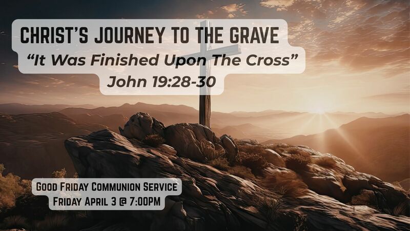 "It Was Finished Upon The Cross"