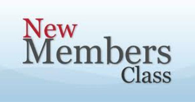 NEW MEMBERS CLASSES