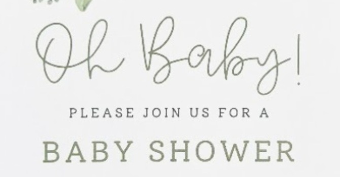Burton Baby Shower & Diaper Raffle