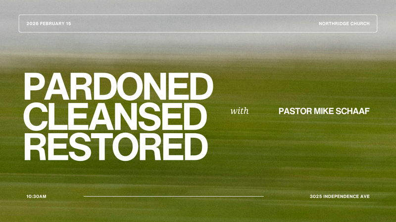 Pardoned, Cleansed, & Restored