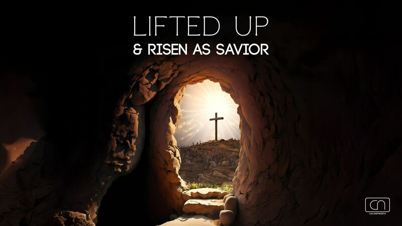 Lifted Up & Risen As Savior