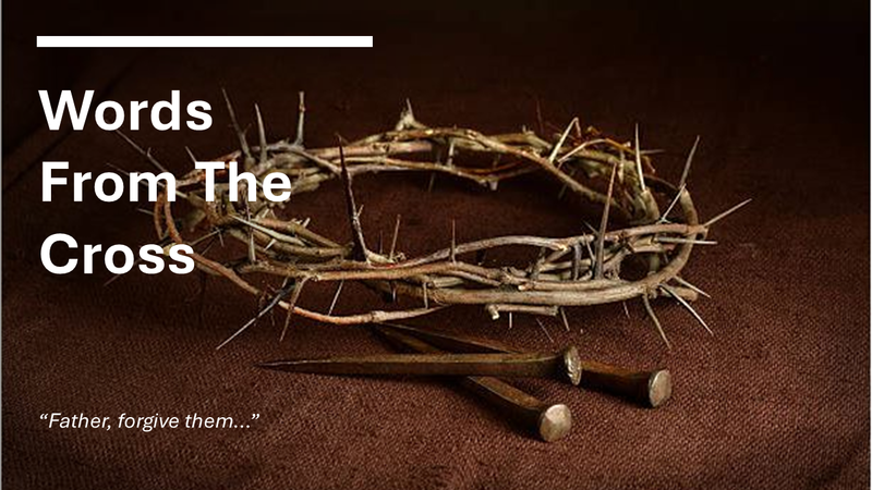 "Words from the Cross"